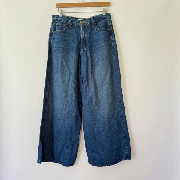 Mother SNACKS! The Rigatoni Sneak in Yes Chef Blue Size 29 NEW - Picture 3 of 10
